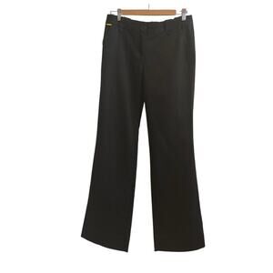 Lole Black Stretch Moisture Wicking Chino Pants UPF 30 Pockets Womens Size 8